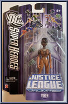 Vixen from Justice League Unlimited - DC Super Heroes - Purple Cards manufactured by Mattel [Front]