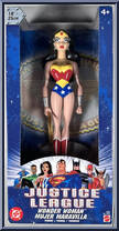 Wonder Woman from Justice League Unlimited - 10" Scale - Blue Box manufactured by Mattel [Front]