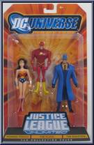 Wonder Woman / Flash / Question from Justice League Unlimited - 3-Packs - DC Universe manufactured by Mattel [Front]