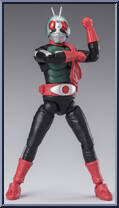 Kamen Rider New 2 from Kamen Rider - SHODO-XX (Double Cross) - Shodo 05 manufactured by Bandai [Loose]