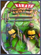 Mike / Don from Karate Turtles Warriors - Twins Warriors manufactured by Unknown [Front]