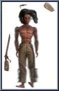 Winnetou (Straight Hand) from Karl May - Basic Figures manufactured by Mattel [Loose]