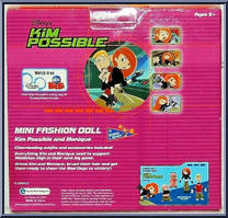 Kim Possible and Monique from Kim Possible - Basic Series manufactured by Equity [Back]
