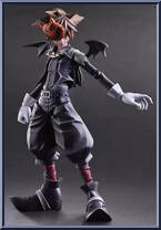 Sora (Halloween Town Ver.) from Kingdom Hearts - Kingdom Hearts II - Play Arts Kai manufactured by Square Enix [Loose]