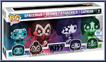 Color Spotlight 4-Pack from KISS - Pop! Sets manufactured by Funko [Front]