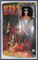 Gene Simmons from KISS - Basic Figures manufactured by Mego [Front]