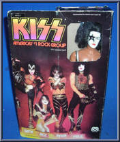 Paul Stanley from KISS - Basic Figures manufactured by Mego [Front]