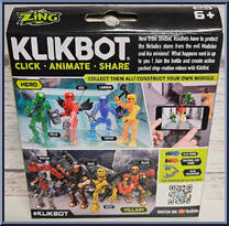 Cosmo from Klikbot - Series 1 - Hero manufactured by Zing [Back]