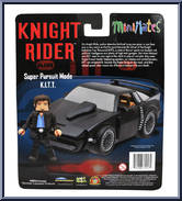 K.I.T.T. (Super Pursuit Mode) from Knight Rider - Minimates - Basic Series manufactured by Diamond Select [Back]