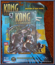 Creatures of Skull Island from Kong - 8th Wonder of the World - Minis manufactured by Playmates [Back]