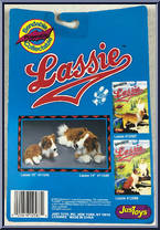 Lassie (Standing) from Lassie - Bend-Ems manufactured by Just Toys [Back]