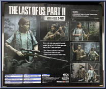 Joel and Ellie (Part 2) from Last of Us - Basic Series manufactured by Neca [Back]