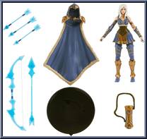 Ashe from League of Legends - Basic Series manufactured by Spinmaster [Loose]