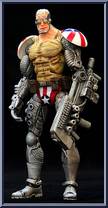 Super Patriot from Legendary Comic Book Heroes - Pitt Series manufactured by Marvel Toys [Loose]