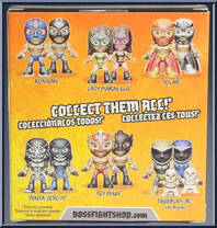 Tinieblas Jr. (Blue Costume) from Legends of Lucha Libre - Mini manufactured by Boss Fight Studio [Back]