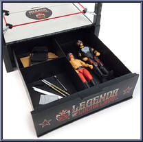 Ring Playset from Legends of Lucha Libre - Accessories manufactured by Boss Fight Studio [Loose]