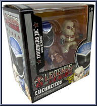 Tinieblas Jr. (Blue Costume) from Legends of Lucha Libre - Mini manufactured by Boss Fight Studio [Front]