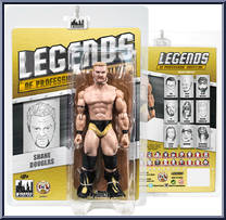 Shane Douglas from Legends of Professional Wrestling - Yellow Cards manufactured by Figures Toy Company [Front]