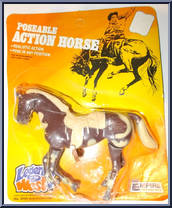Horse (Brown & Tan) (Tan Saddle) Action Figure