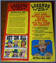 Buffalo Bill Cody from Legends of the West - 9 1/2" Scale manufactured by Excel [Back]