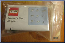 Emmet's Car (Promo) from Lego - Movie - Basic Series manufactured by Lego [Back]
