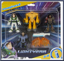Buzz / Izzy / Mo / Zyclops from Lightyear - Imaginext manufactured by Fisher-Price [Front]