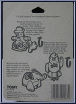 Bear from Lil' Big Toppers - Wind-Ups manufactured by Tomy [Back]