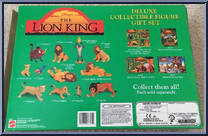 Deluxe Collectible Figure Set from Lion King - Collectible Figures manufactured by Mattel [Back]