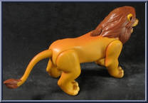 Simba (Adult Fighting Action) from Lion King - Action Figures manufactured by Mattel [Loose]