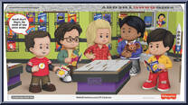 Big Bang Theory from Little People Collector - Basic Series manufactured by Fisher-Price [Back]