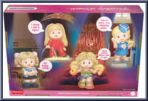 Britney Spears from Little People Collector - Basic Series manufactured by Fisher-Price [Back]