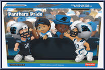 Carolina Panthers from Little People Collector - NFL manufactured by Fisher-Price [Back]