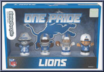 Detroit Lions from Little People Collector - NFL manufactured by Fisher-Price [Front]