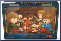 Hobbits from Little People Collector - Lord of the Rings manufactured by Fisher-Price [Back]