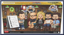 It's Always Sunny in Philadelphia from Little People Collector - Basic Series manufactured by Fisher-Price [Back]