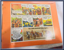 Apache Buffalo Hunt from Lone Ranger - Adeventure Sets manufactured by Marx [Back]