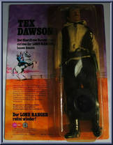 Tex Dawson from Lone Ranger - Figures - Carded manufactured by Marx [Front]