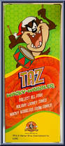 Taz (Holiday) from Looney Tunes - Wacky Wobblers manufactured by Funko [Back]
