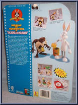 Bugs Bunny & Tasmania Devil from Looney Tunes - Basic Series manufactured by Playmates [Back]