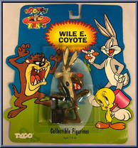Wile E. Coyote from Looney Tunes - Figurines manufactured by Tyco [Front]
