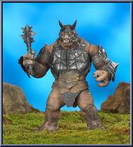 Battle Troll (Deluxe Poseable) from Lord of the Rings - Return of the King - Large Electronic Figures manufactured by Toy Biz [Loose]