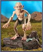 Gollum (Electronic Talking) from Lord of the Rings - Return of the King - Large Electronic Figures manufactured by Toy Biz [Loose]