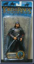 Aragorn King of Gondor (Sword Slashing Action) from Lord of the Rings - Trilogy - Return of the King - Series 1 manufactured by Toy Biz [Front]