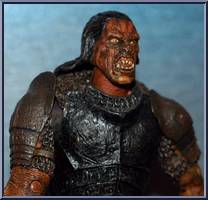 Crossbow Uruk-Hai (Real Crossbow Firing Action) from Lord of the Rings - Trilogy - Two Towers - Series 1 manufactured by Toy Biz [Loose]