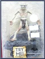Gollum (Electronic Sound & Base) from Lord of the Rings - Trilogy - Two Towers - Series 2 manufactured by Toy Biz [Front]