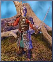 King Theoden in Armor (Sword Slashing Action)