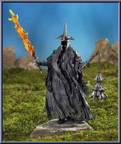 Morgul Lord Witch-King (Fiery Sword) from Lord of the Rings - Trilogy - Epic Trilogy: Return of the King manufactured by Toy Biz [Loose]