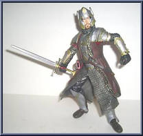 Prince Isildur from Lord of the Rings - Trilogy - Fellowship of the Ring - Series 4 manufactured by Toy Biz [Front]