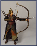 Elven Archer vs. Berserker Uruk-Hai from Lord of the Rings - Two Towers - Multi-Packs manufactured by Toy Biz [Loose]