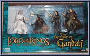 Return of Gandalf (UK) from Lord of the Rings - Two Towers - International Exclusives manufactured by Toy Biz [Front]